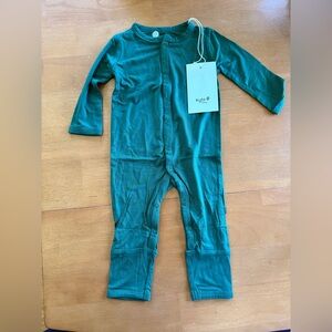 Kyte Baby Green Snap Romper